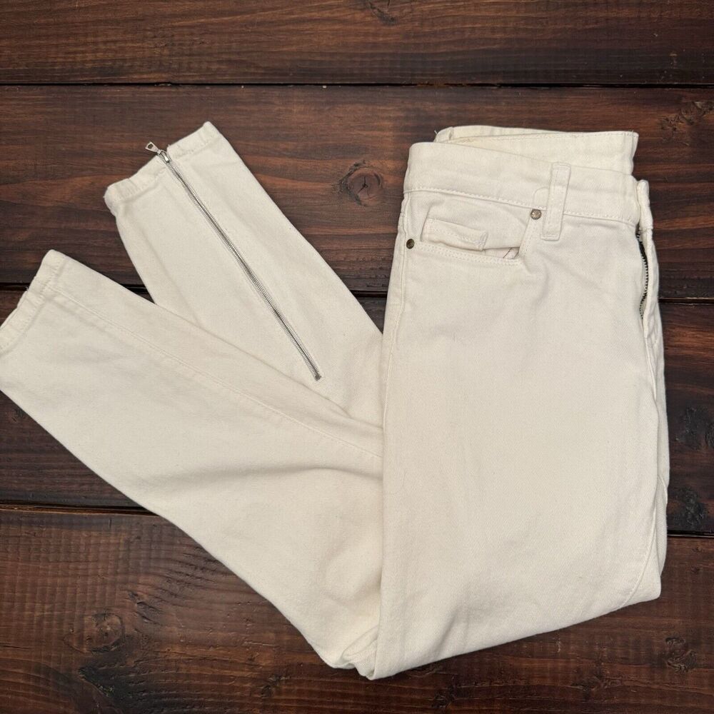 Blank NYC Women's Skinny Zipper Leg Jeans
